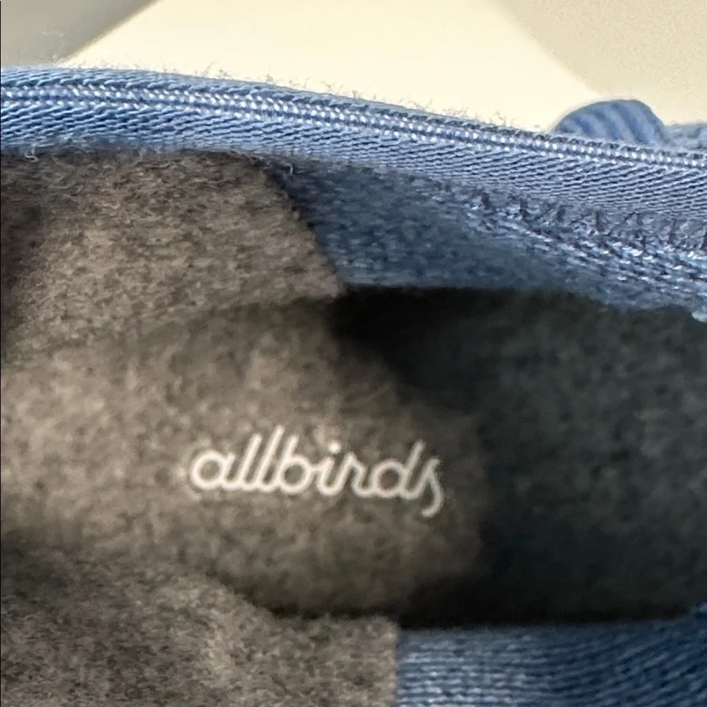 Allbirds Men’s Tree Toppers Nikau Saphire (White‎ Sole) Size 10